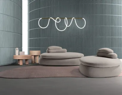 Pouf Letto di design Petra di Dienne Salotti