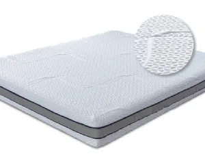 Materasso con lastra a 3strati Memory-Piuma h 23 di Confortplus
