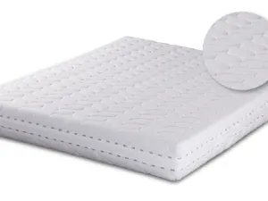 Materasso con cover in Silver Memory-Thermogel h 24 di Confortplus