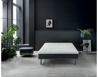 Materasso Regula Sweet in lattice con rivestimento contenente sabbia vulcanica di Zigflex