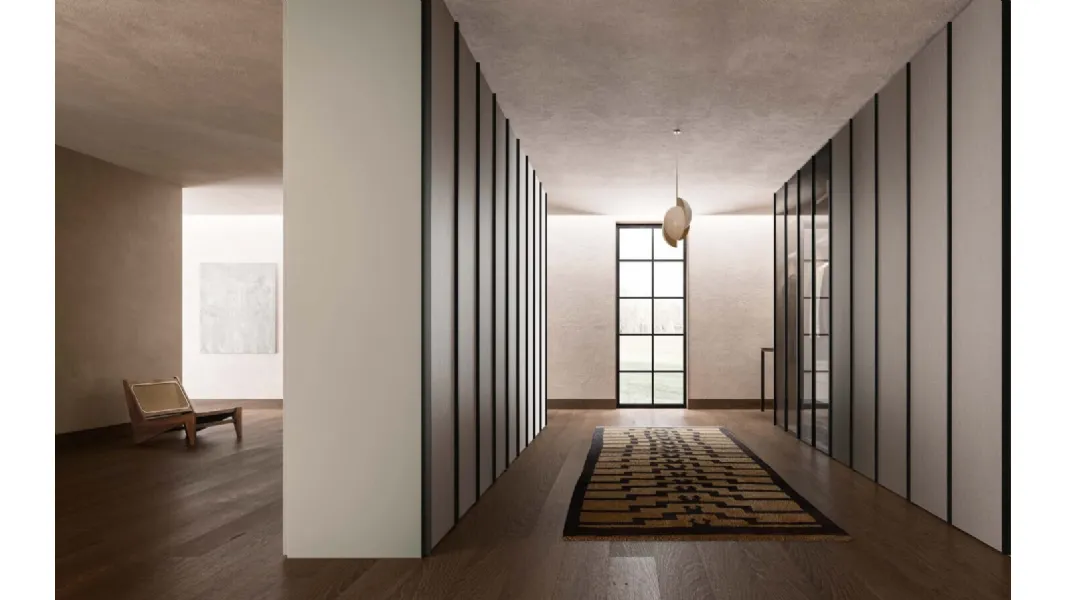 Armadio battente Alterna SM2008 di Zalf