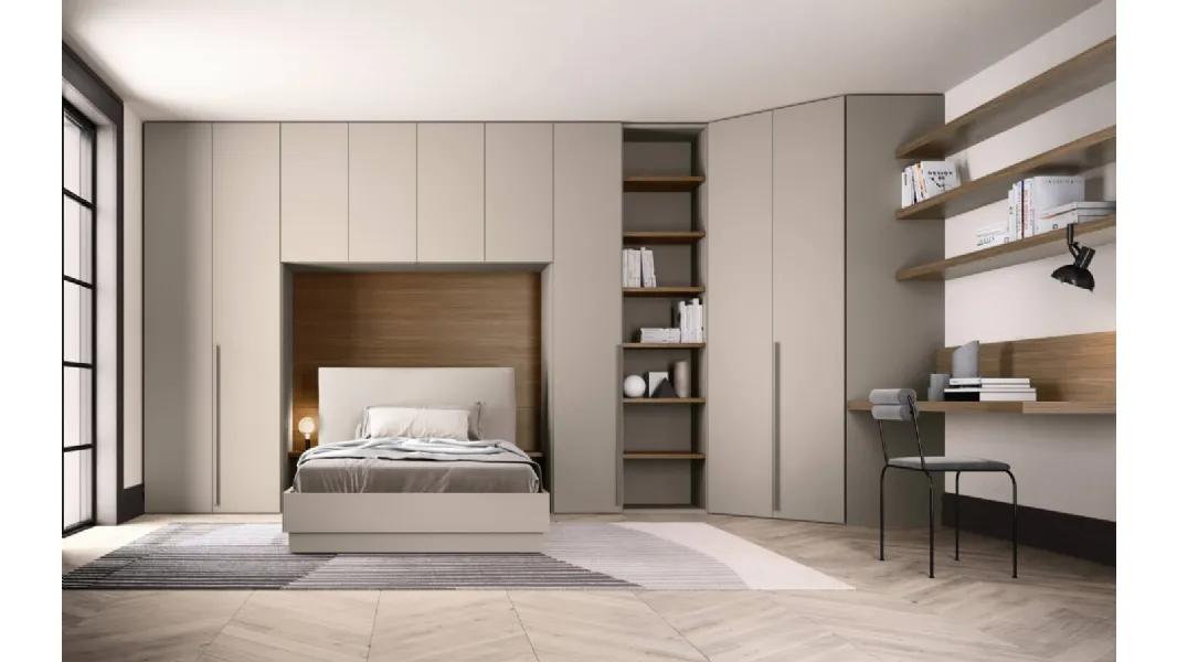 Armadio battente a ponte Alterna SM2015 di Zalf