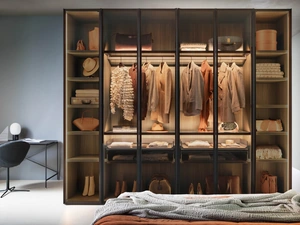 Armadio con ante a libro Alterna SM2504 di Zalf