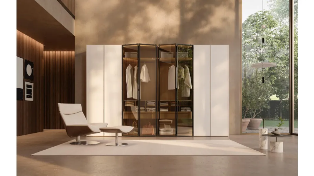 Armadio battente Alterna SM2527 di Zalf