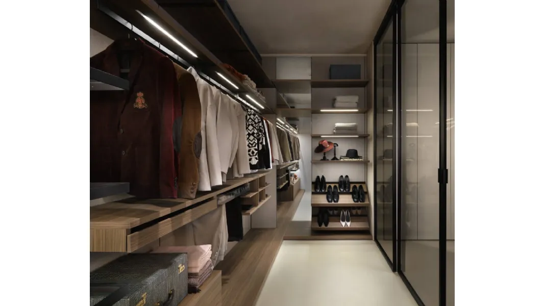 Cabina Armadio Flexy SM008 di Zalf