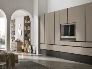 Armadio con anta battente Modula di Tomasella