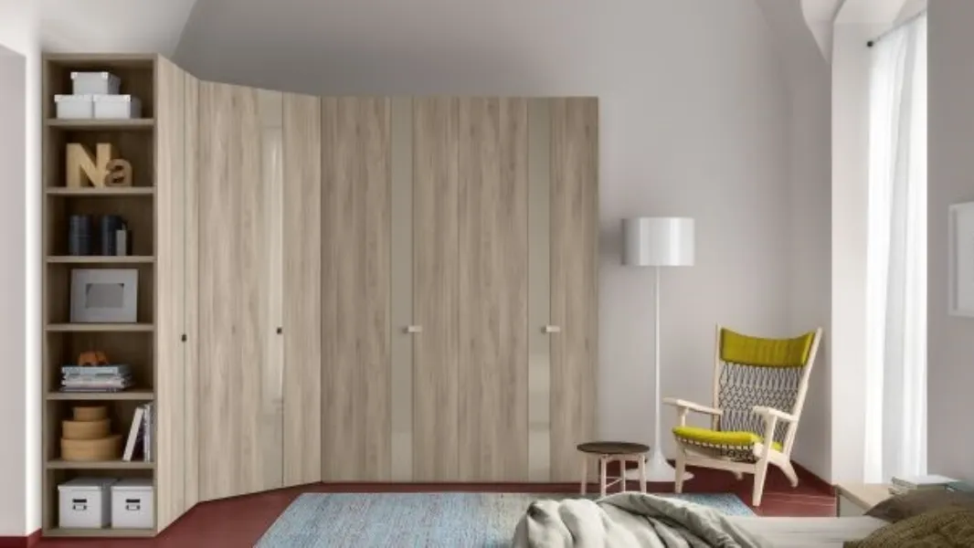 Armadio RD104 Joy ad angolo Marka Total Living