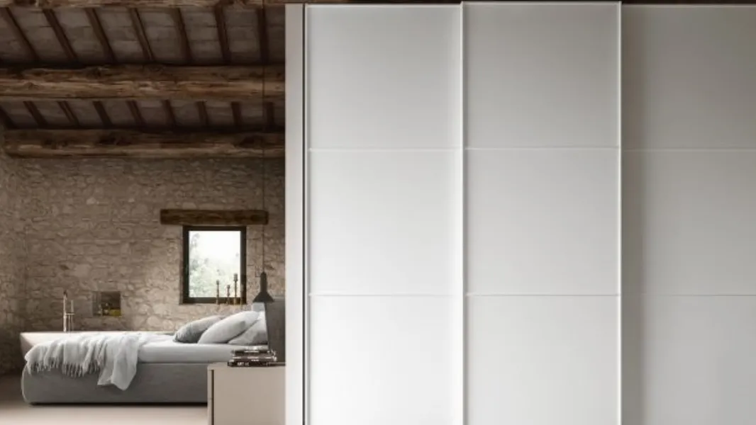 Armadio RD506 Roll con ante scorrevoli di Marka Total Living