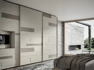 Armadio pannello porta tv Segmenta di Veneran