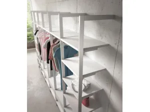 Cabina Armadio Pali Kalì finitura Bianco di Marka Total Living
