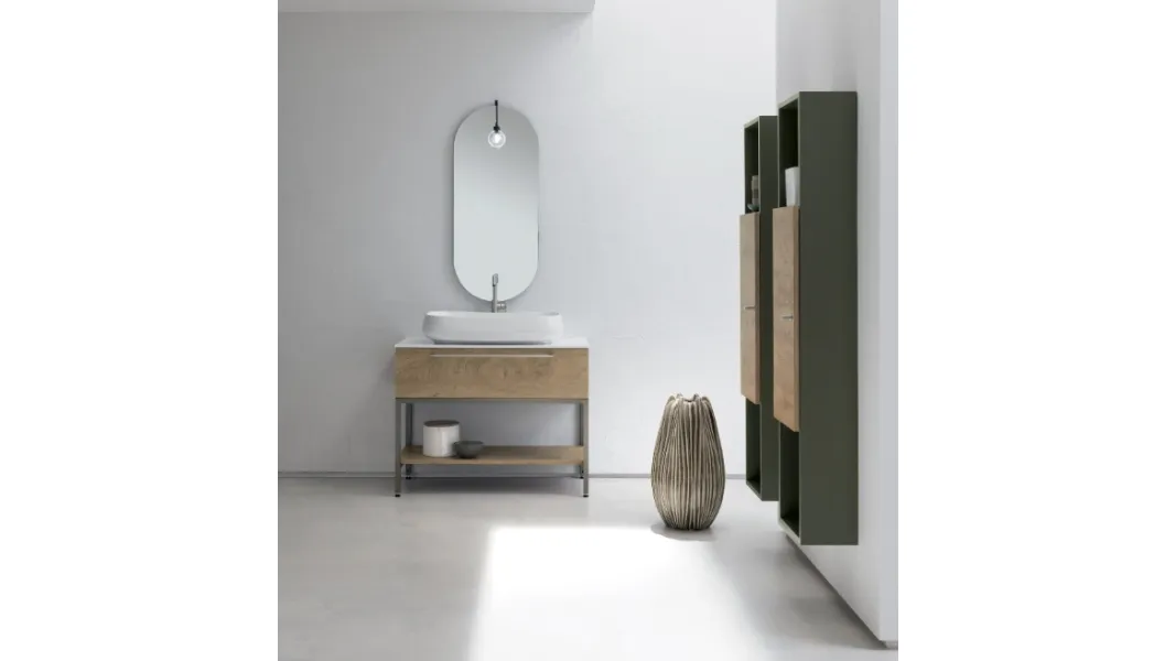 Mobile Bagno da appoggio B201 BD010 di Compab
