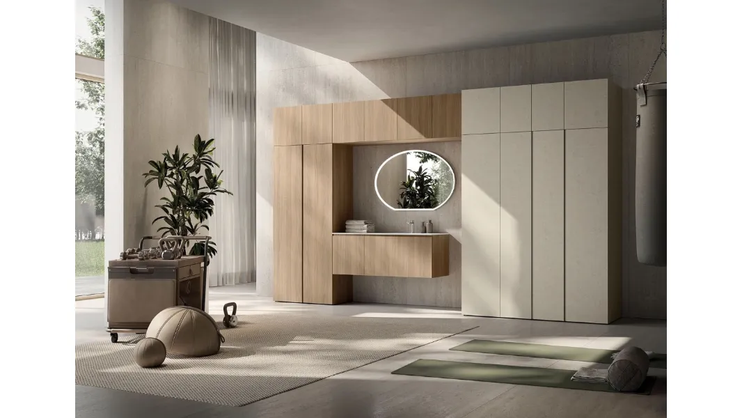 Mobile da Bagno AB+ LG008 di Compab
