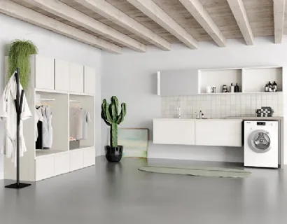 Mobile da Lavanderia in melaminico Idrobox 04 di Birex