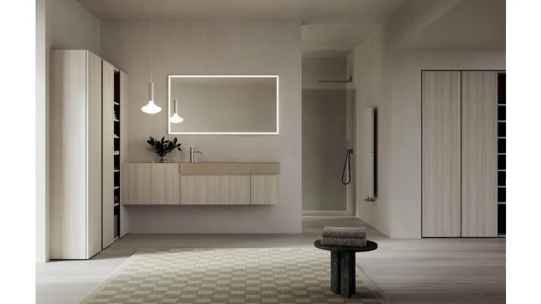 Mobile da Bagno sospeso INK NK009 di Compab