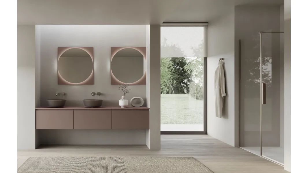 Mobile da Bagno sospeso INK NK012 di Compab