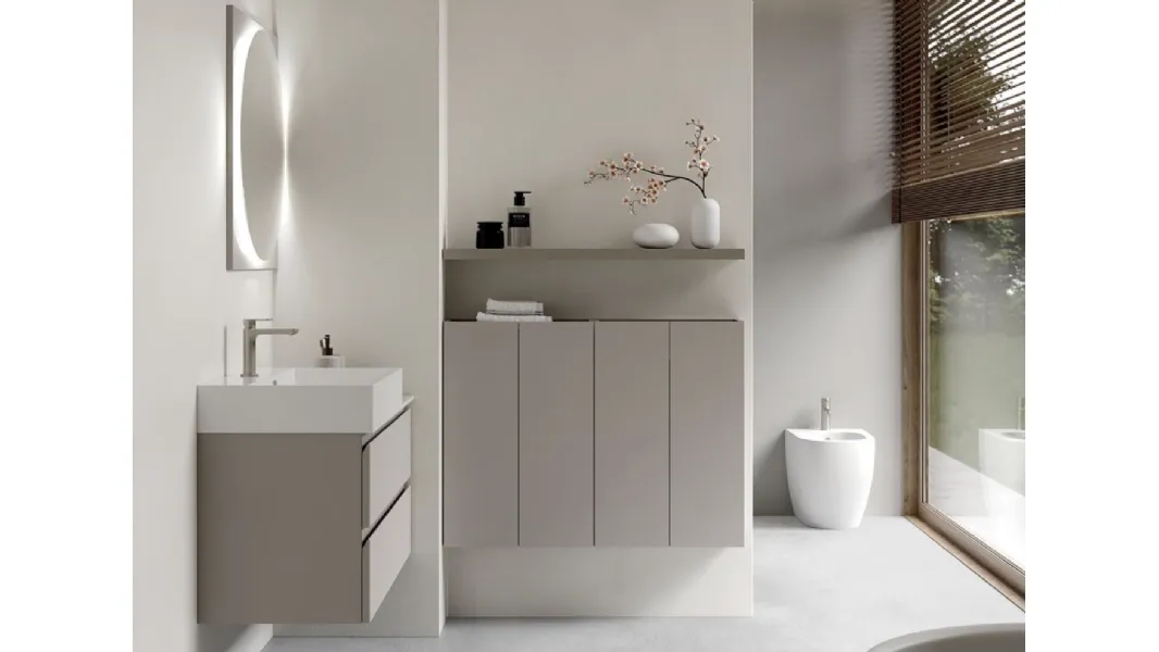 Mobile da Bagno sospeso INK NK013 di Compab