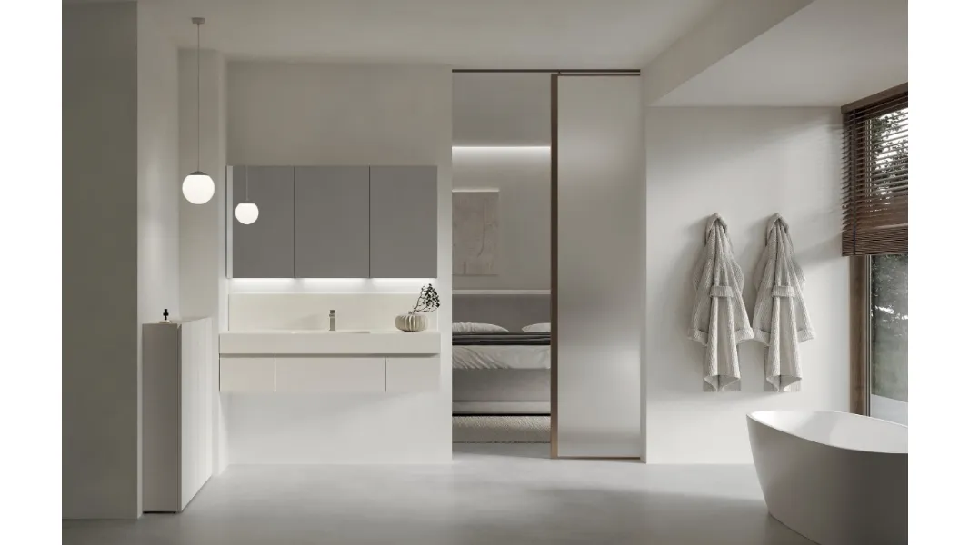 Mobile da Bagno sospeso INK NK014 di Compab