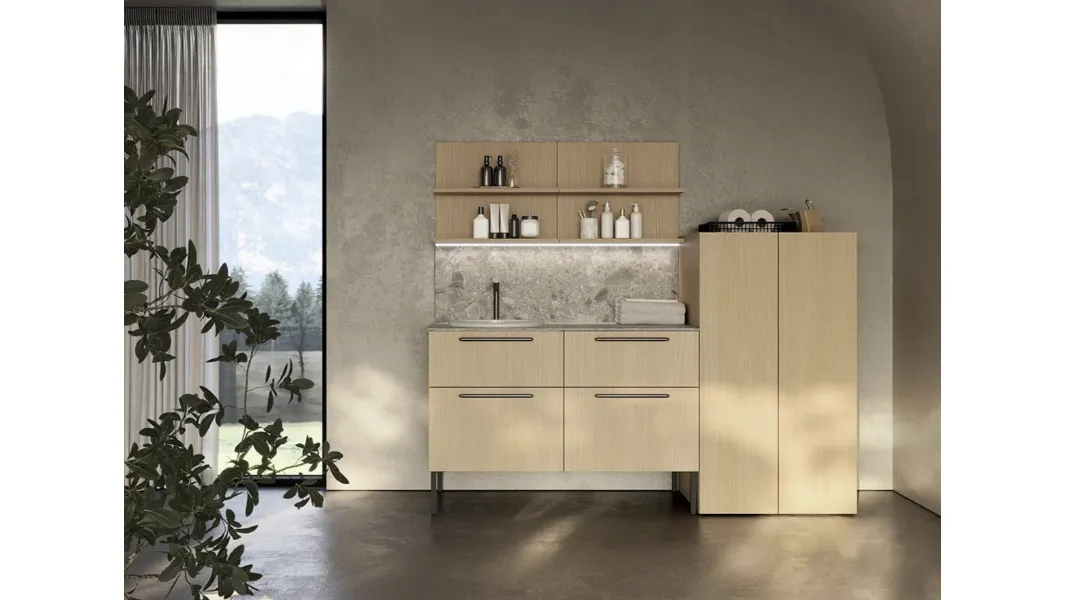Mobile da Bagno LAB+ LD001 di Compab
