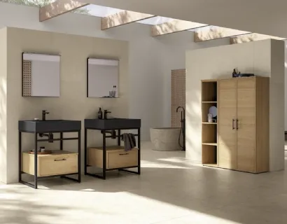 Mobile da Bagno a terra TABULA TB03 di Compab