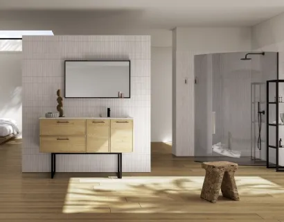 Mobile da Bagno a terra TABULA TB08 di Compab