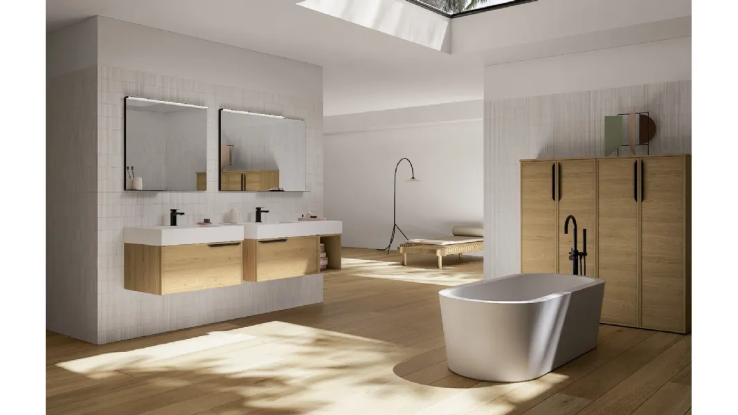 Mobile da Bagno sospeso TABULA TB11 di Compab