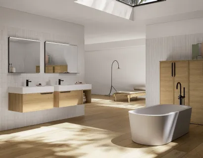 Mobile da Bagno sospeso TABULA TB11 di Compab
