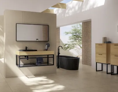 Mobile da Bagno sospeso TABULA TB12 di Compab