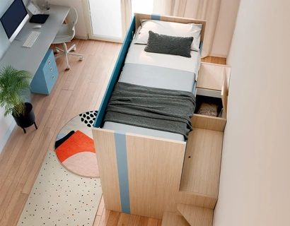 Cameretta con letti a castello Lila di Nidi