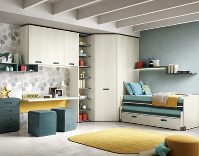 Cameretta con letti scorrevoli K105 Moretti Compact Camerette