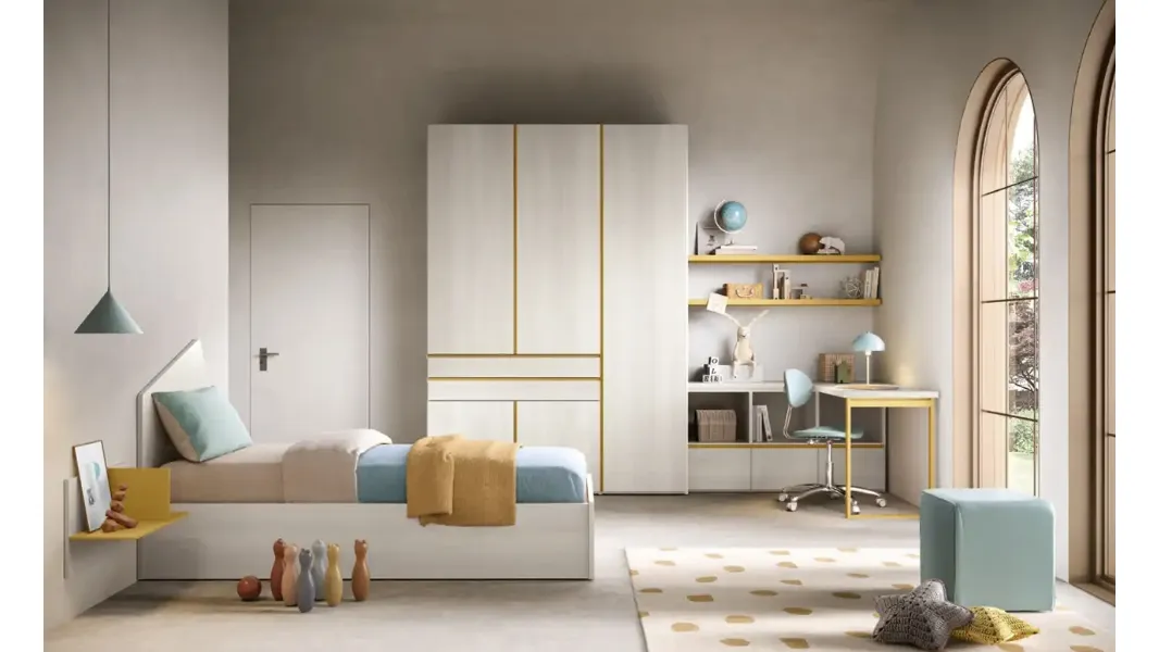 Cameretta componibile K113 di Moretti Compact Camerette