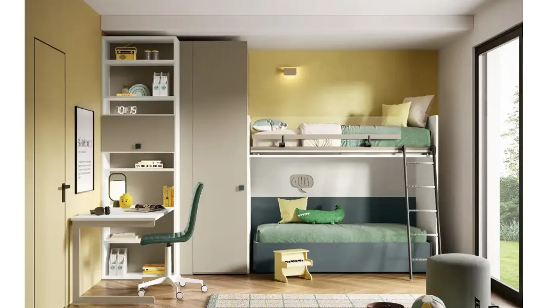 Cameretta K114 di Moretti Compact Camerette