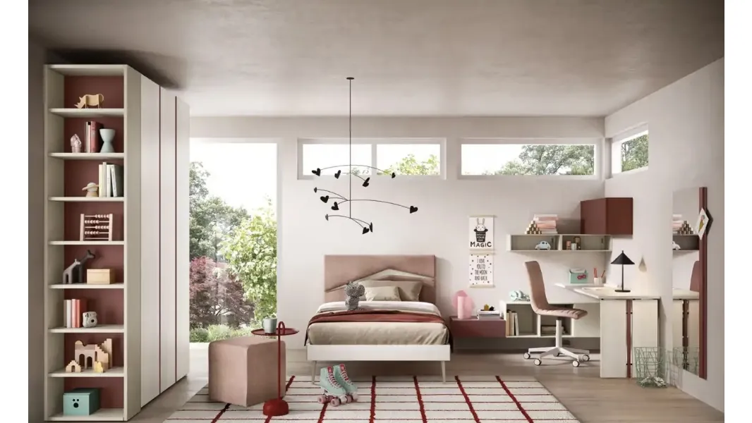 Cameretta componibile K115 di Moretti Compact Camerette