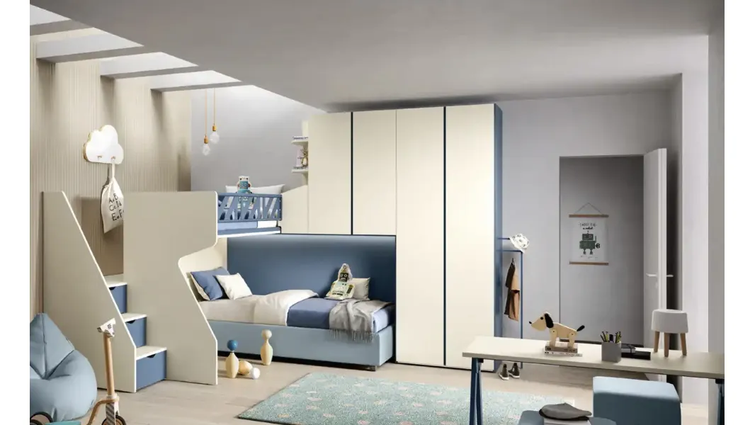 Cameretta K123 di Moretti Compact Camerette