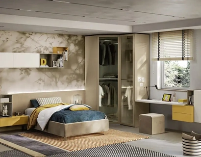 Cameretta per ragazzi Y102 di Moretti Compact Camerette