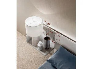 Comodino sospeso Combi finitura Calce di Marka Total Living