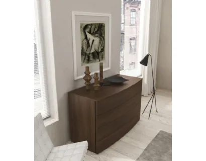 Comodino Gruppo Globe in legno di Marka Total Living