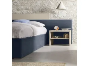 Comodino Gruppo Roby in legno laccato di Marka Total Living