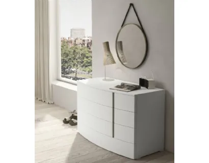 Comodino Gruppo Way in legno laccato di Marka Total Living
