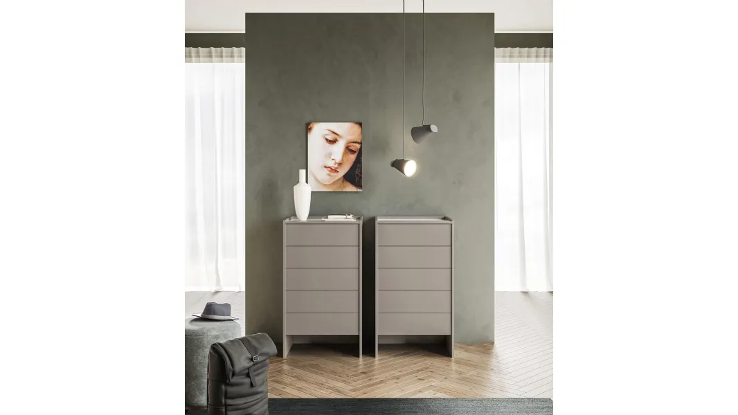 Cassettiera Linear di Marka Total Living