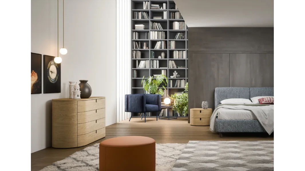 Gruppo Notte in legno Vesta di Novamobili