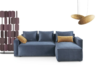 Divano con penisola Sirio di Salvetti