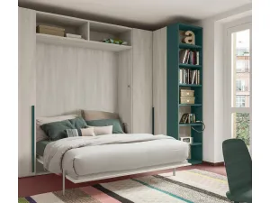 Letto a scomparsa Alì Verticale GL33 di Marka Total Living
