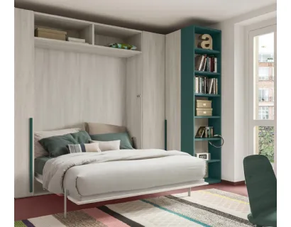 Letto a scomparsa Alì Verticale GL33 di Marka Total Living