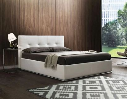 Letto Alexia in ecopelle di Ergogreen