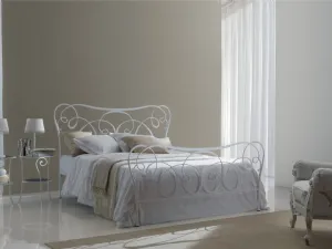 Letto in ferro battuto con testiera Altea di Bontempi
