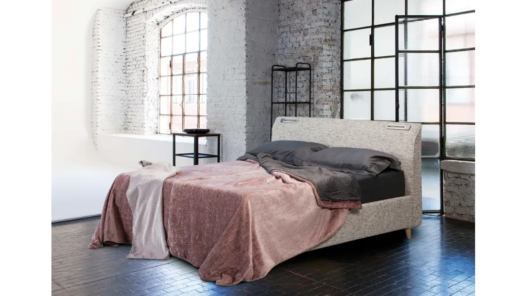 Letto con box contenitore Bea di Confortplus