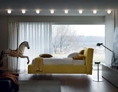 Letto matrimoniale Elena di Bontempi Letti Design