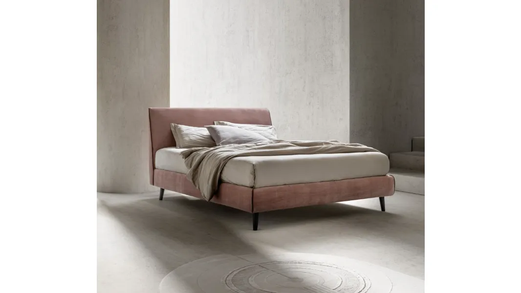 Letto con struttura in legno Time di Bside