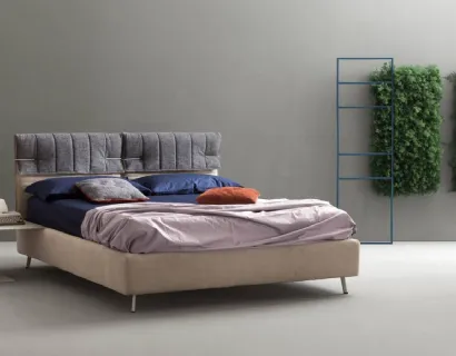 Letto con testiera reversibile Clip di Bside