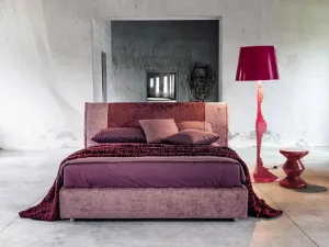 Letto in tessuto Ginger di Veneran